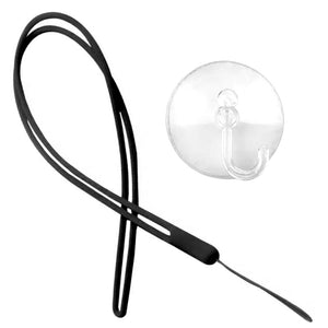 Silicone Lanyard & Suction Hook